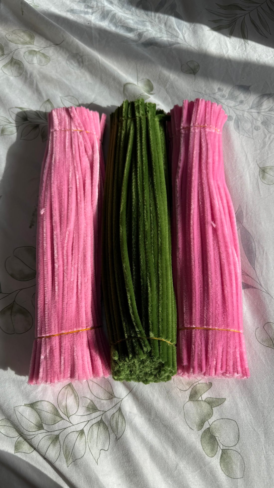 Pink pipecleaner set